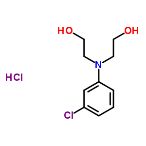 63589-35-5  2,2'-[(3-chlorophenyl)imino]diethanol hydrochloride (1:1)