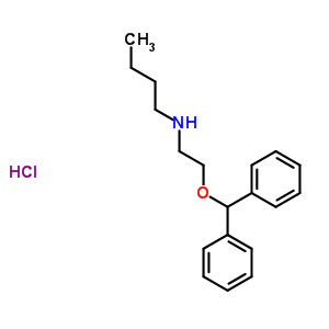 64037-60-1  N-[2-(diphenylmethoxy)ethyl]butan-1-amine hydrochloride (1:1)