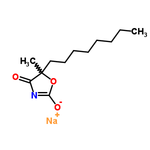 64047-22-9  sodium 5-methyl-5-octyl-4-oxo-4,5-dihydro-1,3-oxazol-2-olate