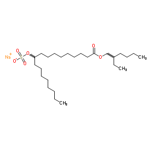 68541-52-6  sodium 18-[(2-ethylhexyl)oxy]-18-oxooctadecan-9-yl sulfate