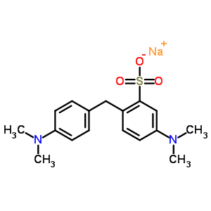 68631-14-1  sodium 5-(dimethylamino)-2-[4-(dimethylamino)benzyl]benzenesulfonate