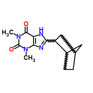 73908-82-4  8-(bicyclo[2.2.1]hept-2-yl)-1,3-dimethyl-3,7-dihydro-1H-purine-2,6-dione