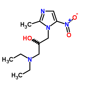 74550-94-0  1-(diethylamino)-3-(2-methyl-5-nitro-1H-imidazol-1-yl)propan-2-ol