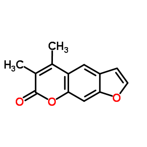 7469-12-7  5,6-dimethyl-7H-furo[3,2-g]chromen-7-one