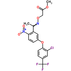 87714-68-9  methyl {[(1-{5-[2-chloro-4-(trifluoromethyl)phenoxy]-2-nitrophenyl}ethylidene)amino]oxy}acetate