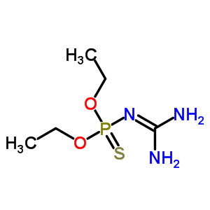 10539-37-4  O,O-diethyl (diaminomethylidene)phosphoramidothioate