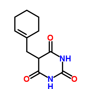 114833-89-5;718-67-2  5-(cyclohex-1-en-1-ylmethyl)pyrimidine-2,4,6(1H,3H,5H)-trione