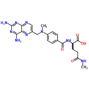 119759-53-4;67036-48-0;72973-94-5  N~2~-(4-{[(2,4-diaminopteridin-6-yl)methyl](methyl)amino}benzoyl)-N-methylglutamine