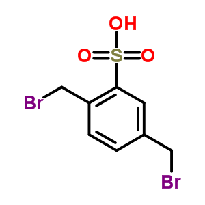 1204-10-0  2,5-bis(bromomethyl)benzenesulfonic acid