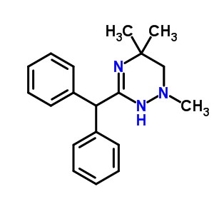 22201-91-8  3-(diphenylmethyl)-1,5,5-trimethyl-1,2,5,6-tetrahydro-1,2,4-triazine