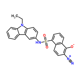 23034-56-2  2-diazonio-5-[(9-ethyl-9H-carbazol-3-yl)sulfamoyl]naphthalen-1-olate