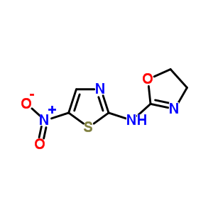 24240-60-6  N-(5-nitro-1,3-thiazol-2-yl)-4,5-dihydro-1,3-oxazol-2-amine