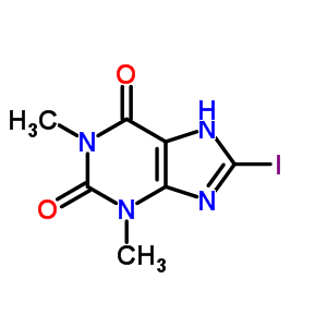 24255-56-9  8-iodo-1,3-dimethyl-3,7-dihydro-1H-purine-2,6-dione