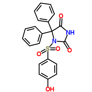 24759-35-1  1-[(4-hydroxyphenyl)sulfonyl]-5,5-diphenylimidazolidine-2,4-dione