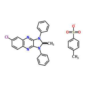 25983-11-3;41450-81-1  7-chloro-2-methyl-1,3-diphenyl-2H-imidazo[4,5-b]quinoxaline; 4-methylbenzenesulfonate