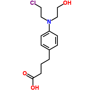 27171-89-7  4-{4-[(2-chloroethyl)(2-hydroxyethyl)amino]phenyl}butanoic acid
