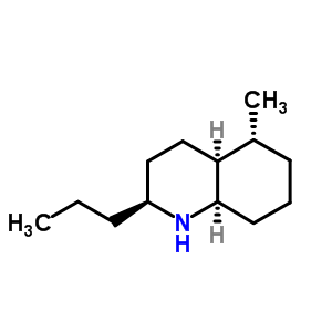 27766-71-8  (2S,4aS,5R,8aR)-5-methyl-2-propyldecahydroquinoline