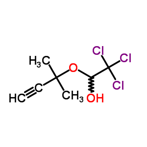 33243-75-3  2,2,2-trichloro-1-[(2-methylbut-3-yn-2-yl)oxy]ethanol