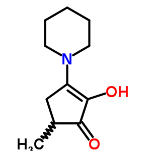 33686-17-8  2-hydroxy-5-methyl-3-(piperidin-1-yl)cyclopent-2-en-1-one