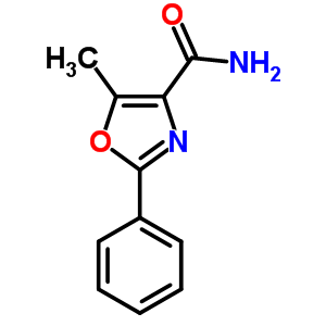 51655-72-2  5-methyl-2-phenyl-1,3-oxazole-4-carboxamide 51655-72-2  5-methyl-2-phenyl-1,3-oxazole-4-carboxamide