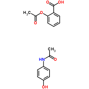 51900-85-7  2-(acetyloxy)benzoic acid - N-(4-hydroxyphenyl)acetamide (1:1)