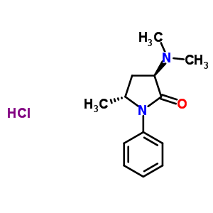 5565-09-3  (3R,5R)-3-(dimethylamino)-5-methyl-1-phenylpyrrolidin-2-one hydrochloride (1:1)