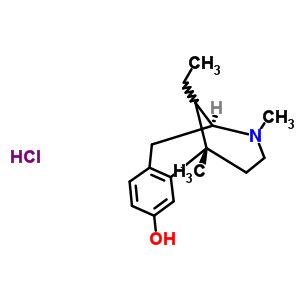 56711-12-7;56711-13-8  (2S,6S)-11-ethyl-3,6-dimethyl-1,2,3,4,5,6-hexahydro-2,6-methano-3-benzazocin-8-ol hydrochloride (1:1)