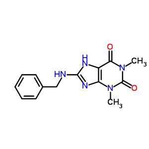 57000-13-2  8-(benzylamino)-1,3-dimethyl-3,7-dihydro-1H-purine-2,6-dione