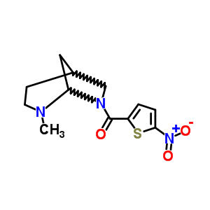 57269-48-4  (2-methyl-2,7-diazabicyclo[3.2.1]oct-7-yl)(5-nitrothiophen-2-yl)methanone