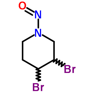 57541-73-8  3,4-dibromo-1-nitrosopiperidine