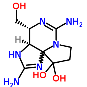 58911-04-9  (3aS,4R)-2,6-diamino-4-(hydroxymethyl)-3a,4,8,9-tetrahydro-3H,10H-pyrrolo[1,2-c]purine-10,10-diol