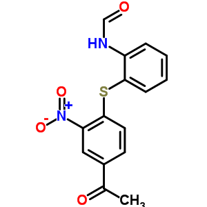 63979-91-9  N-{2-[(4-acetyl-2-nitrophenyl)sulfanyl]phenyl}formamide