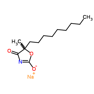64047-21-8  sodium 5-methyl-5-nonyl-4-oxo-4,5-dihydro-1,3-oxazol-2-olate