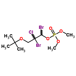 64050-70-0  1,2-dibromo-3-tert-butoxy-2-chloropropyl dimethyl phosphate