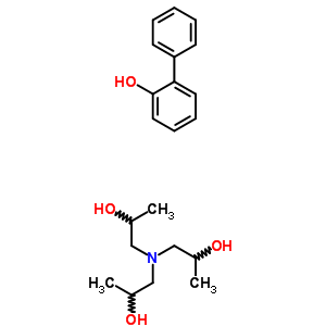 68213-83-2  1,1',1''-nitrilotripropan-2-ol - biphenyl-2-ol (1:1)