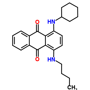 68959-34-2  1-(butylamino)-4-(cyclohexylamino)anthracene-9,10-dione