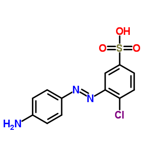 71205-47-5  3-[(E)-(4-aminophenyl)diazenyl]-4-chlorobenzenesulfonic acid