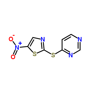 75464-90-3  4-[(5-nitro-1,3-thiazol-2-yl)sulfanyl]pyrimidine