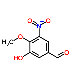 3-hydroxy-4-methoxy-5-nitrobenzaldehyde 80547-69-9