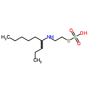 924-08-3  S-[2-(nonan-4-ilamino)etil] sulfuroato de hidrogênio