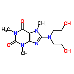 94523-37-2  8-[bis(2-hydroxyethyl)amino]-1,3,7-trimethyl-3,7-dihydro-1H-purine-2,6-dione