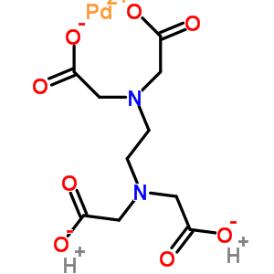 103947-48-4;17125-84-7;23782-49-2  palladium(2+) hydrogen 2,2',2'',2'''-(ethane-1,2-diyldinitrilo)tetraacetate (1:2:1)