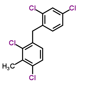 121107-43-5  1,3-dichloro-4-(2,4-dichlorobenzyl)-2-methylbenzene