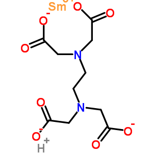 12611-57-3  samarium(3+) hydrogen 2,2',2'',2'''-(ethane-1,2-diyldinitrilo)tetraacetate (1:1:1)