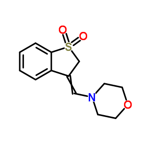 16958-11-5  4-[(1,1-dioxido-1-benzothiophen-3(2H)-ylidene)methyl]morpholine