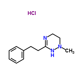22201-99-6  1-methyl-3-(2-phenylethyl)-1,2,5,6-tetrahydro-1,2,4-triazine hydrochloride (1:1)