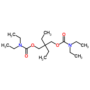 25648-90-2  2-{[(diethylcarbamoyl)oxy]methyl}-2-ethylbutyl diethylcarbamate (non-preferred name)