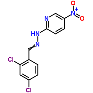 28058-14-2  2-[2-(2,4-dichlorobenzylidene)hydrazinyl]-5-nitropyridine