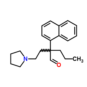 30121-13-2  2-(naphthalen-1-yl)-2-[2-(pyrrolidin-1-yl)ethyl]pentanal
