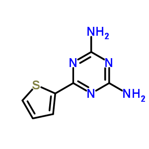 35841-87-3  6-(thiophen-2-yl)-1,3,5-triazine-2,4-diamine